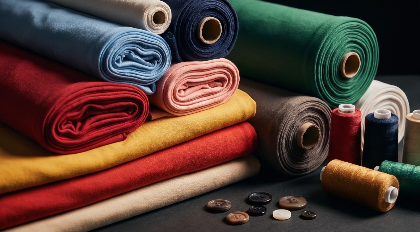 Fabric rolls and trims